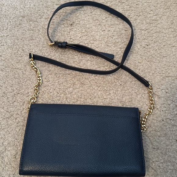 Michael Kors Crossbody Bag Size OS Color Blue Gold - Picture 5 of 13